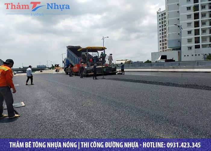 Thi công thảm nhựa đường uy tín, chất lượng