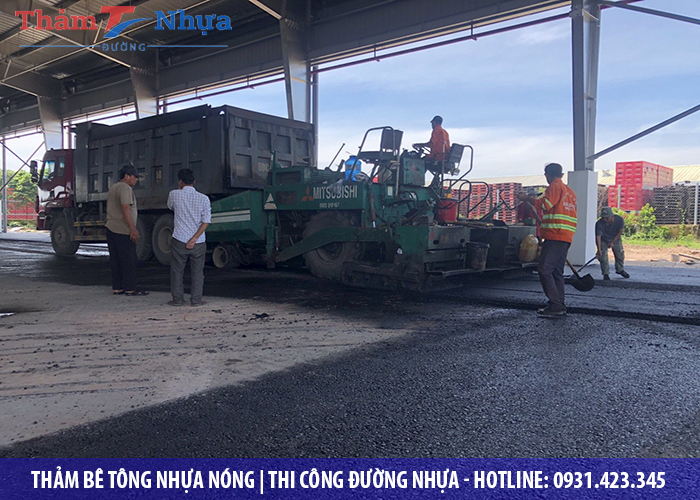 Quy trình thảm bê tông nhựa nóng tiêu chuẩn