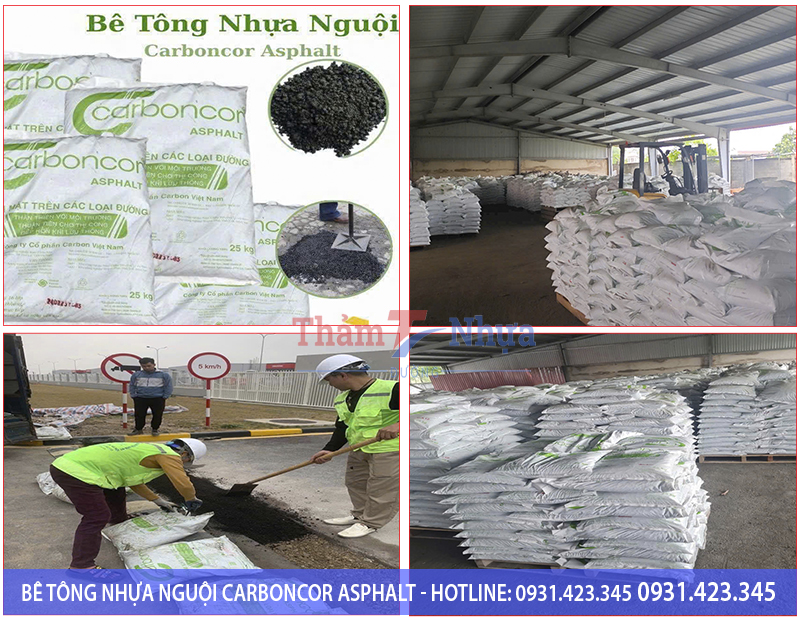 Báo giá bê tông nhựa nguôi Carboncor Asphalt chi phí rẻ nhất
