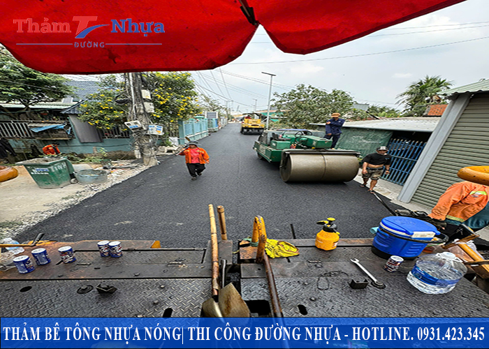 Báo giá thảm bê tông nhựa nóng Bến Tre phụ thuộc vào nhiều yếu tố