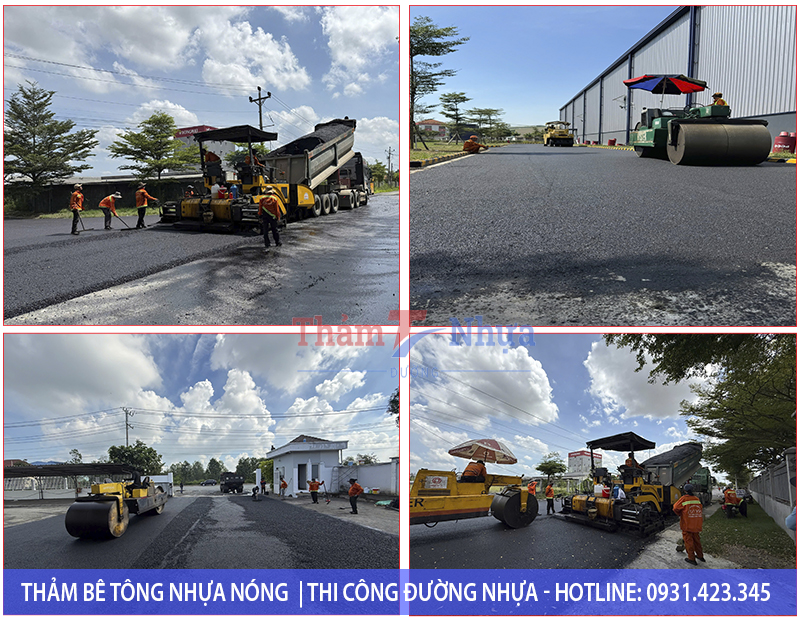 Thảm bê tông nhựa nóng uy tín và chất lượng Thảm bê tông nhựa nóng uy tín và chất lượng