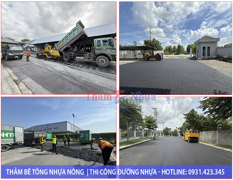 Báo giá thảm bê tông nhựa nóng Long An Giá Tốt