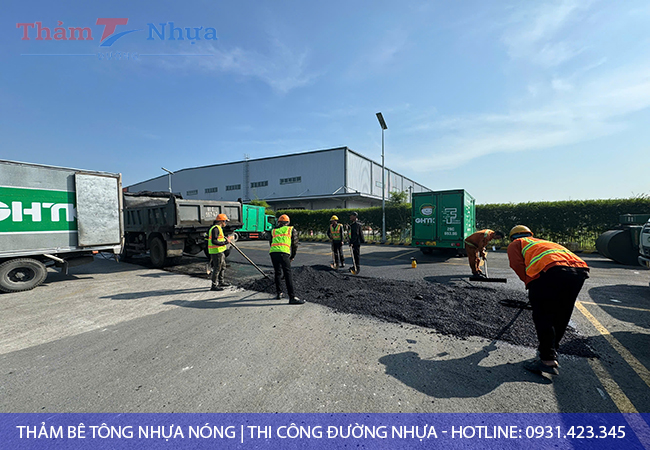 Thảm bê tông nhựa nóng