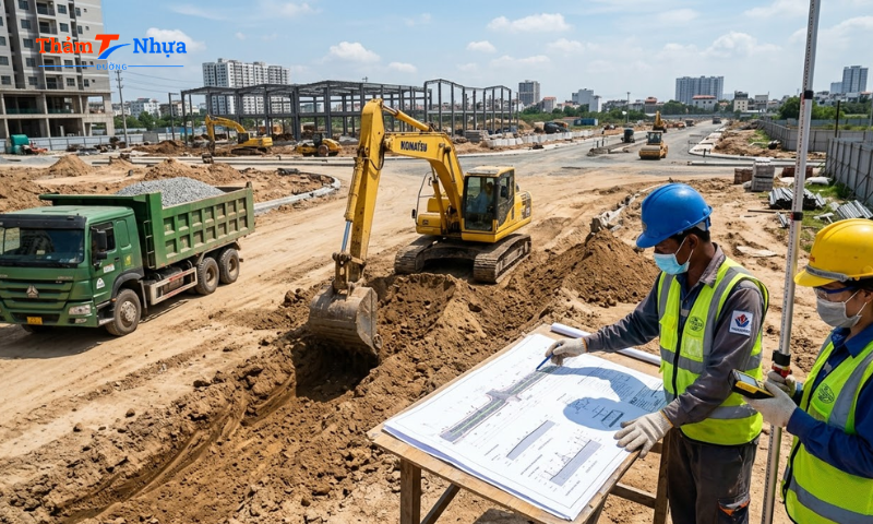 MTK - Đơn vị thi công hạ tầng chuyên nghiệp