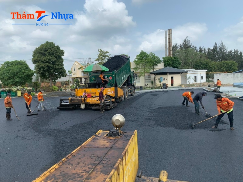 Thi công bê tông nhựa nóng