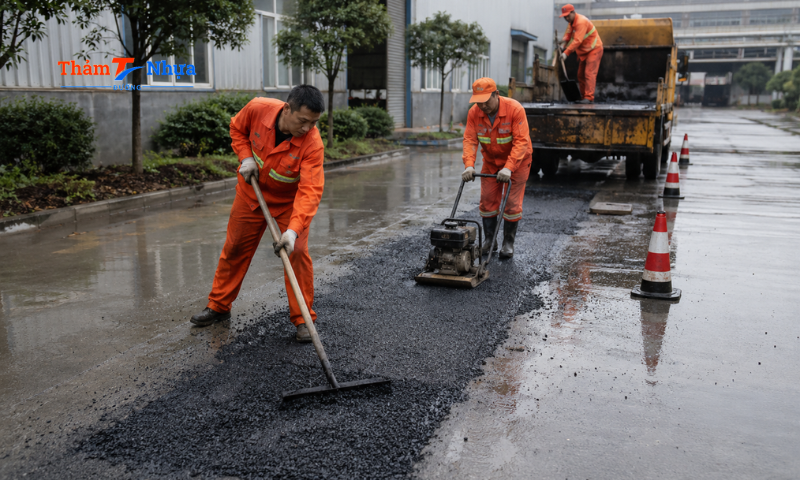 Sửa chữa đường nhựa