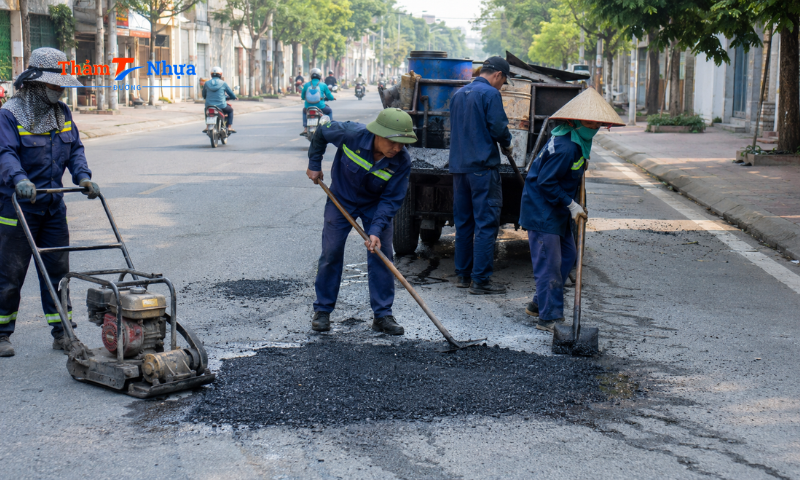 Báo giá sửa chữa đường nhựa