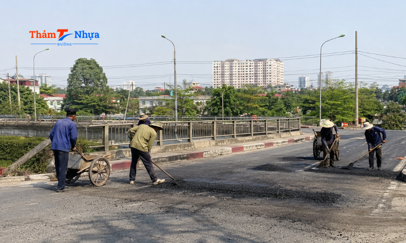 Báo giá sửa chữa đường nhựa