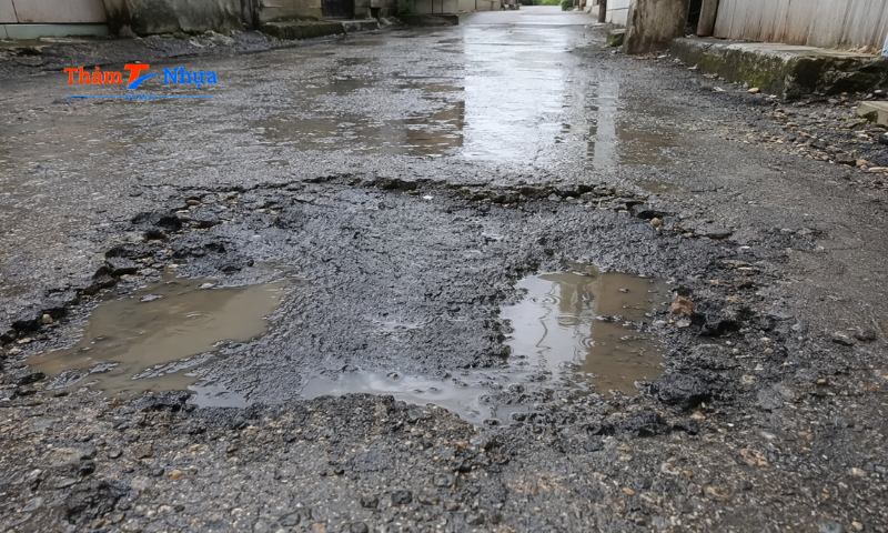 Nhược điểm bê tông nhựa nguội