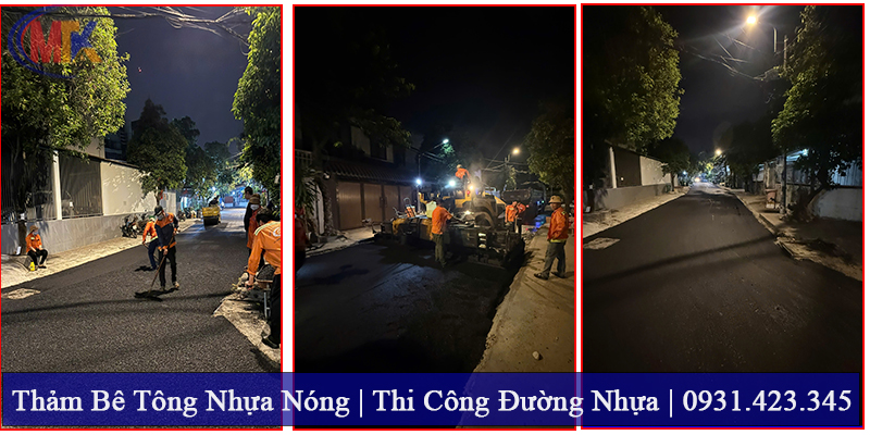 Thi công thảm bê tông nhựa nóng đường hẻm dân sinh Thi công thảm bê tông nhựa nóng đường hẻm dân sinh