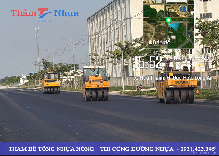 đường giao thông nội bộ Khu đô thị tại Long An đường giao thông nội bộ Khu đô thị tại Long An