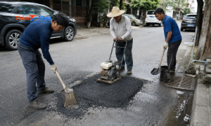 Thi công bê tông nhựa nguội